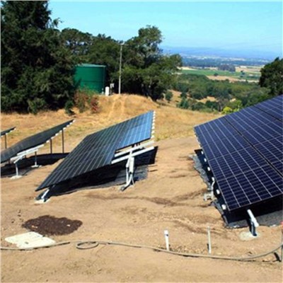 Naziemne panele słoneczne o mocy 10 kW